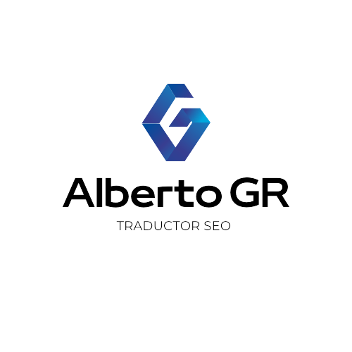 Actualización del logo de Alberto GR, traductor SEO